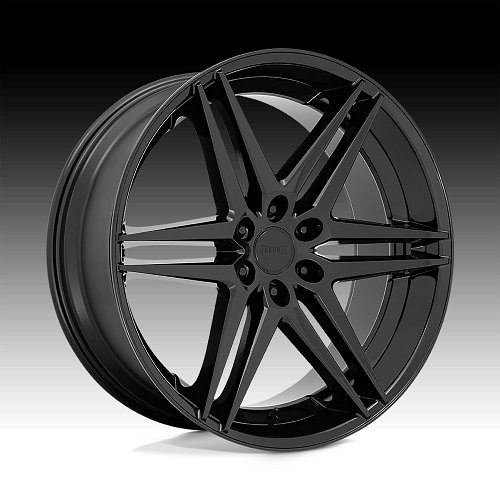 Dub Dirty Dog S268 Gloss Black Custom Wheels 1